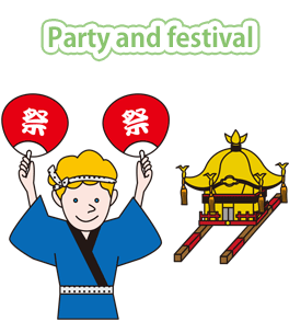 Party and festival