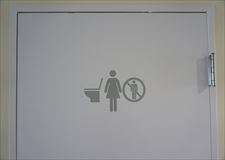 Toilet on 4th floor is only for women
