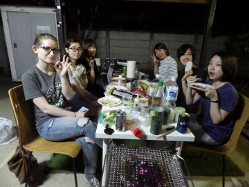 BBQ Party @ Ma Maison Kamishyakuji (Women Only sharehouse)
