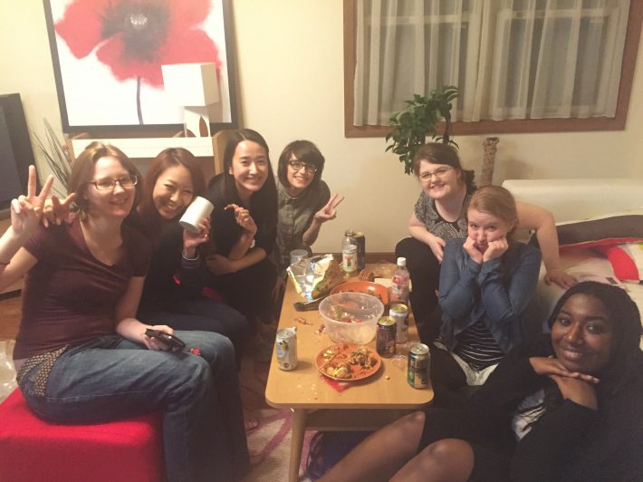 Welcome Party in Ma・Maison Hakuraku (Women only sharehouse)