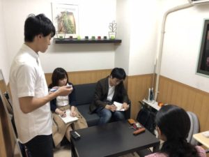 Interview by a newsletters company to the resident of Ma Maison Gakugeidaigaku