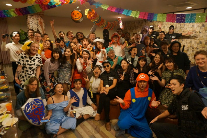 Halloween party sent by luxury cast @ Firsthouse Mizonokuchi 100 + a