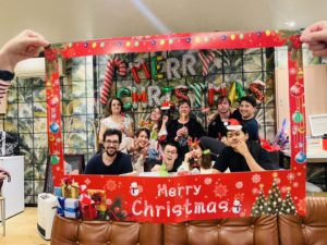 A Festive Winter Celebration: Christmas Party in our International ShareHouse